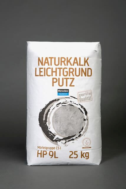 Hessler HP 9L Naturkalk Leichtgrundputz 25 kg Sack